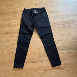 Women’s Black Sparkle Skinny Jeans